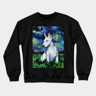 Bull Terrier Night Crewneck Sweatshirt